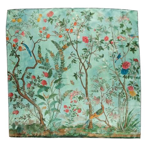 gucci tree of life silk scarf